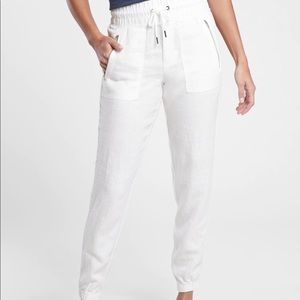Athleta Cabo Linen joggers